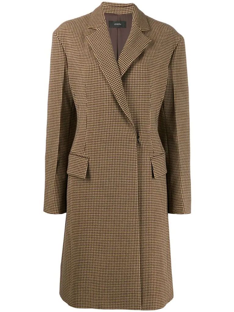 Arton houndstooth coat