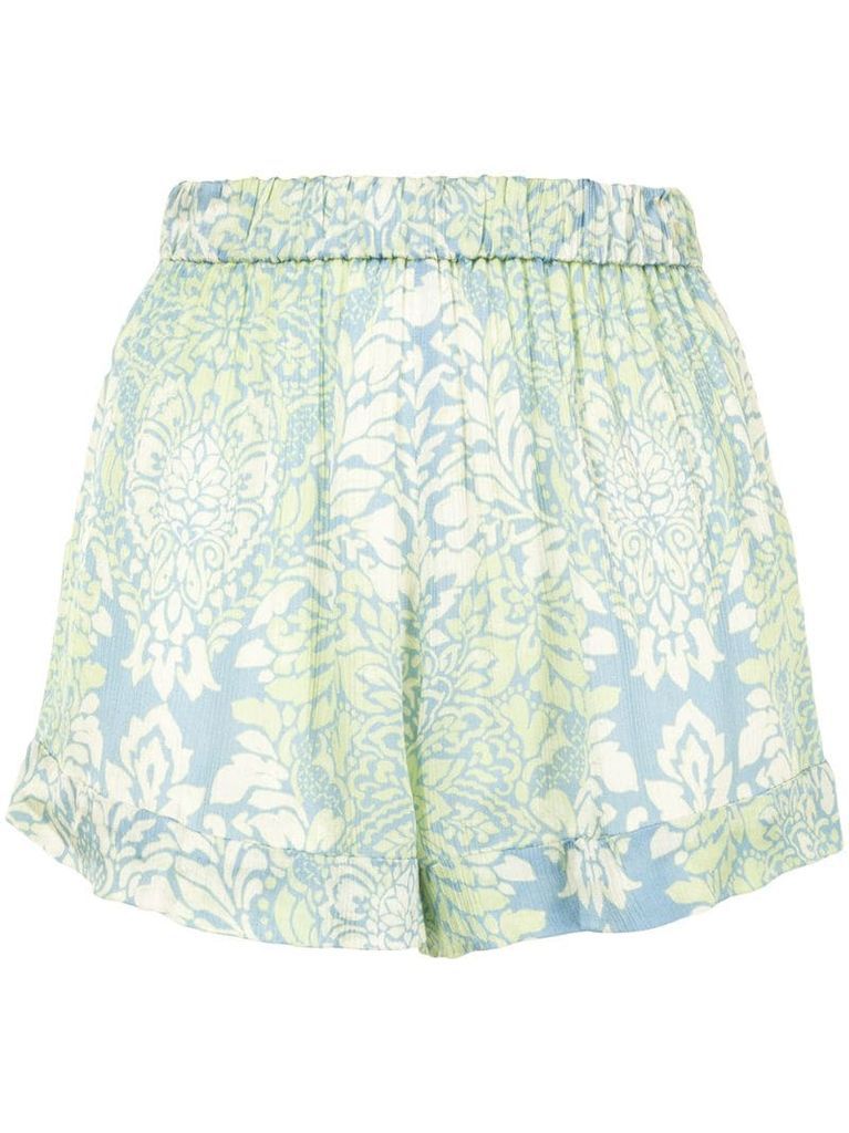 Darra floral print shorts