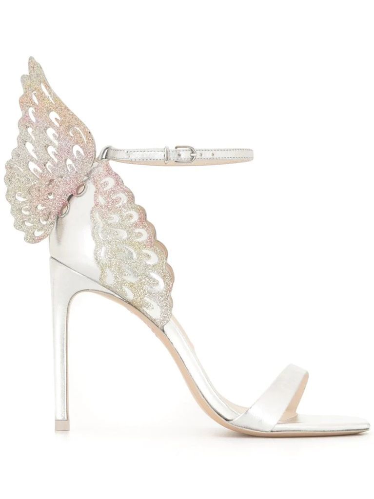 Chiara embroidered heeled sandals