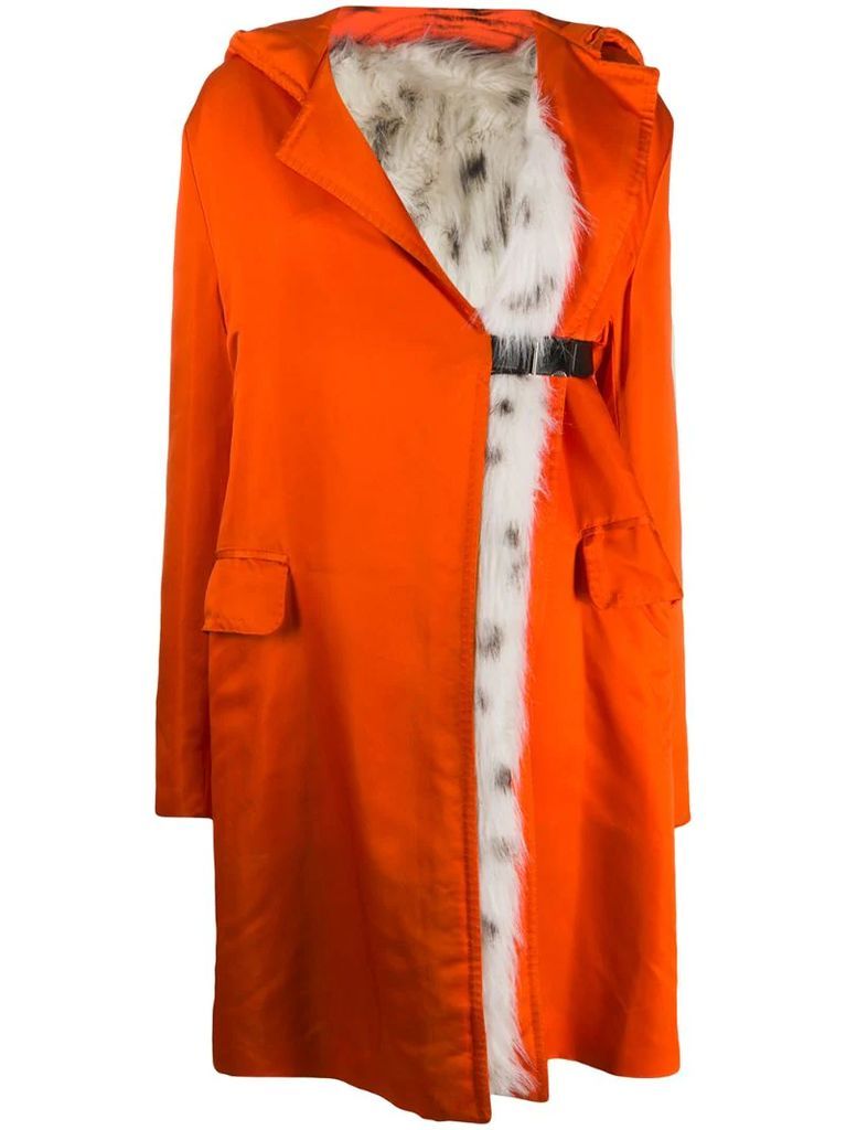 1990s hooded coat