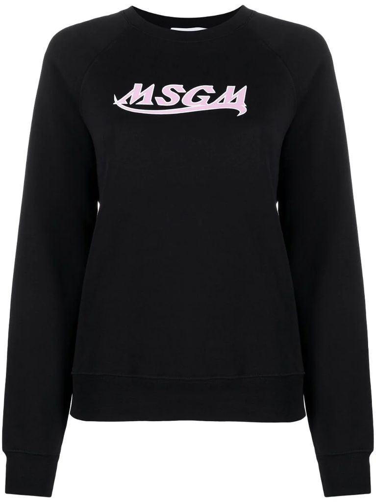 logo-print sweatshirt