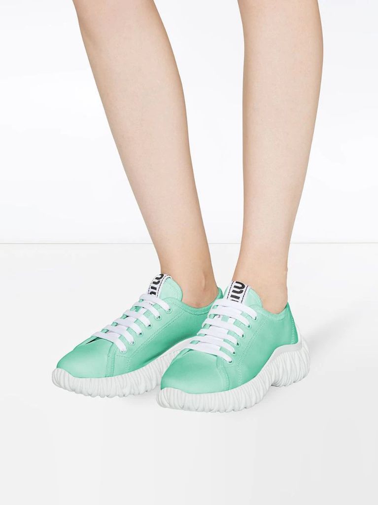 lace-up chunky sneakers