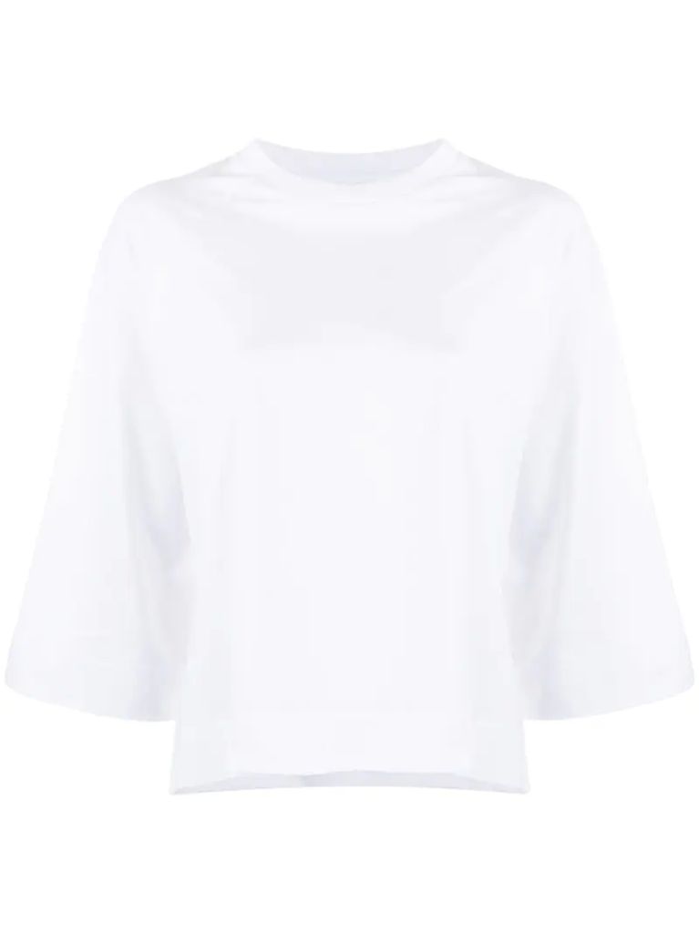 raglan-sleeves cotton top