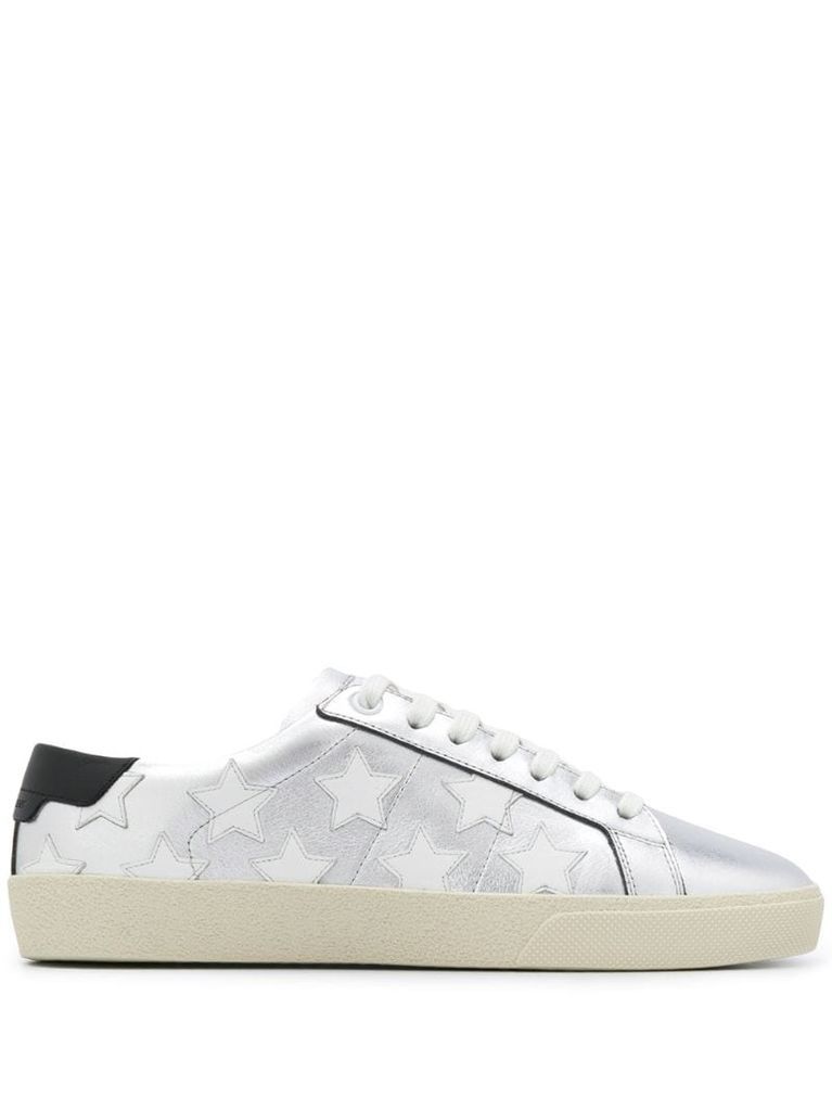Court classic star motif sneakers