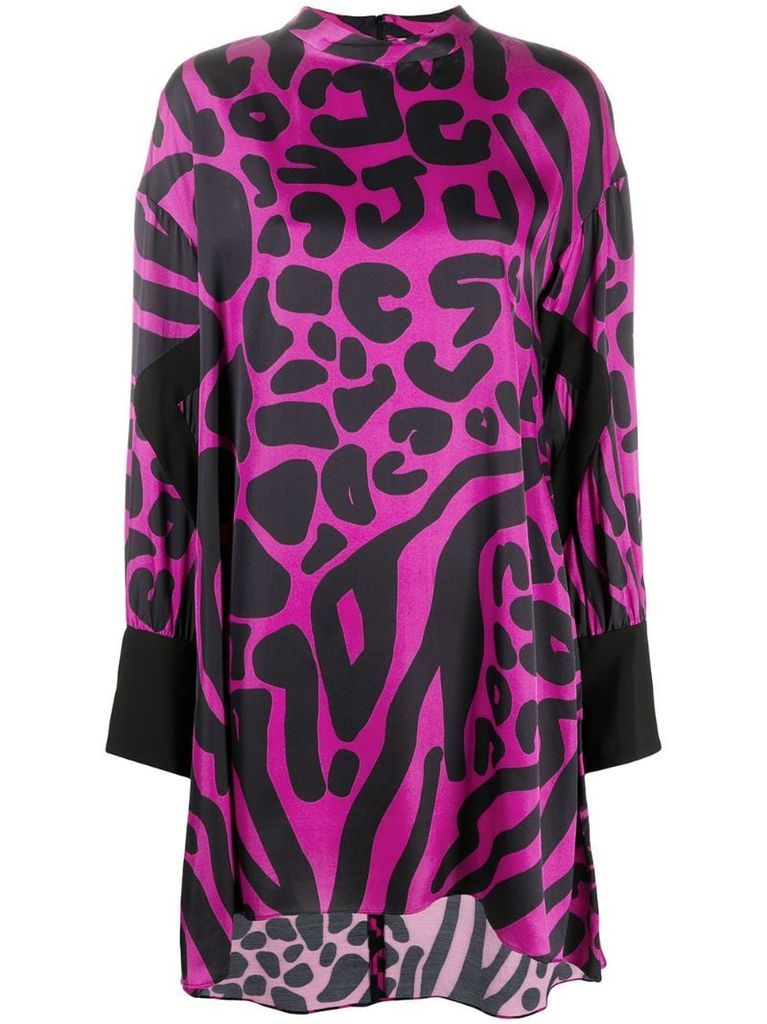 leopard print dress