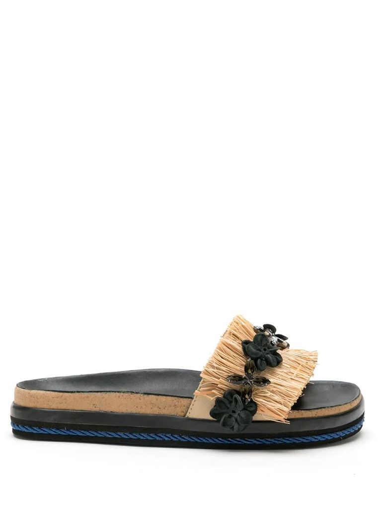 Mary slide sandals