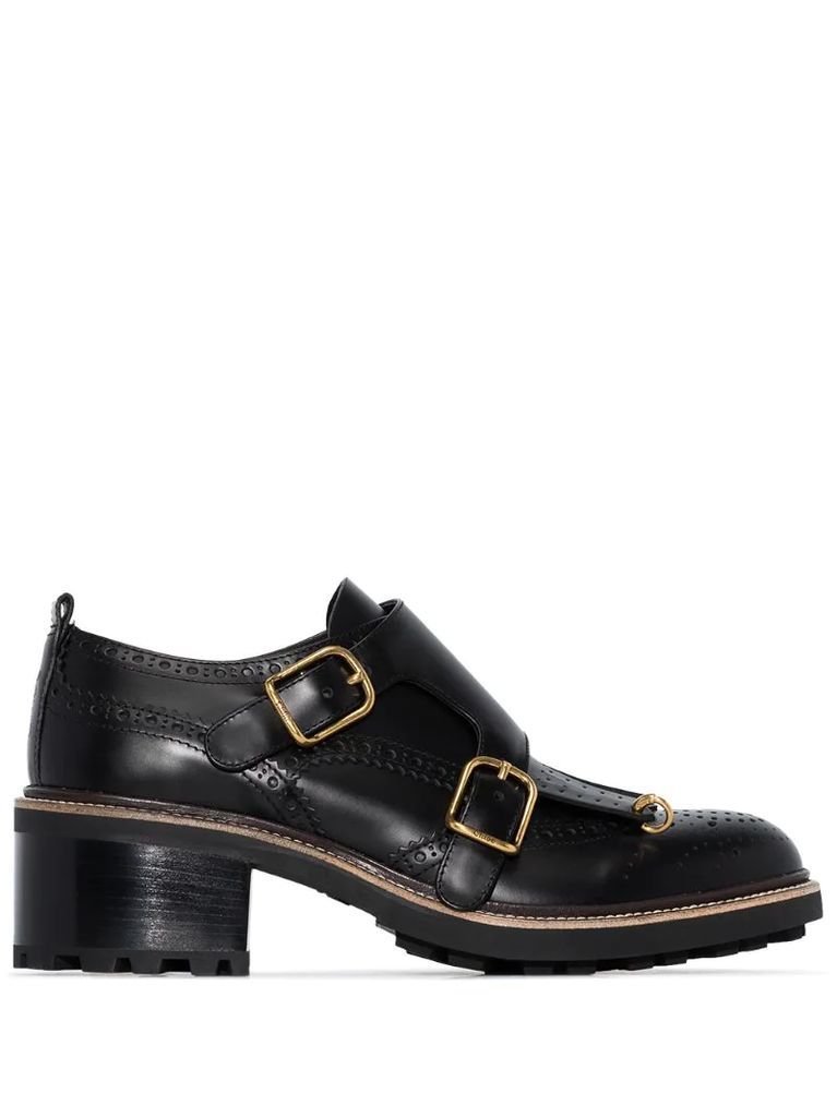 Franne 55mm leather loafers