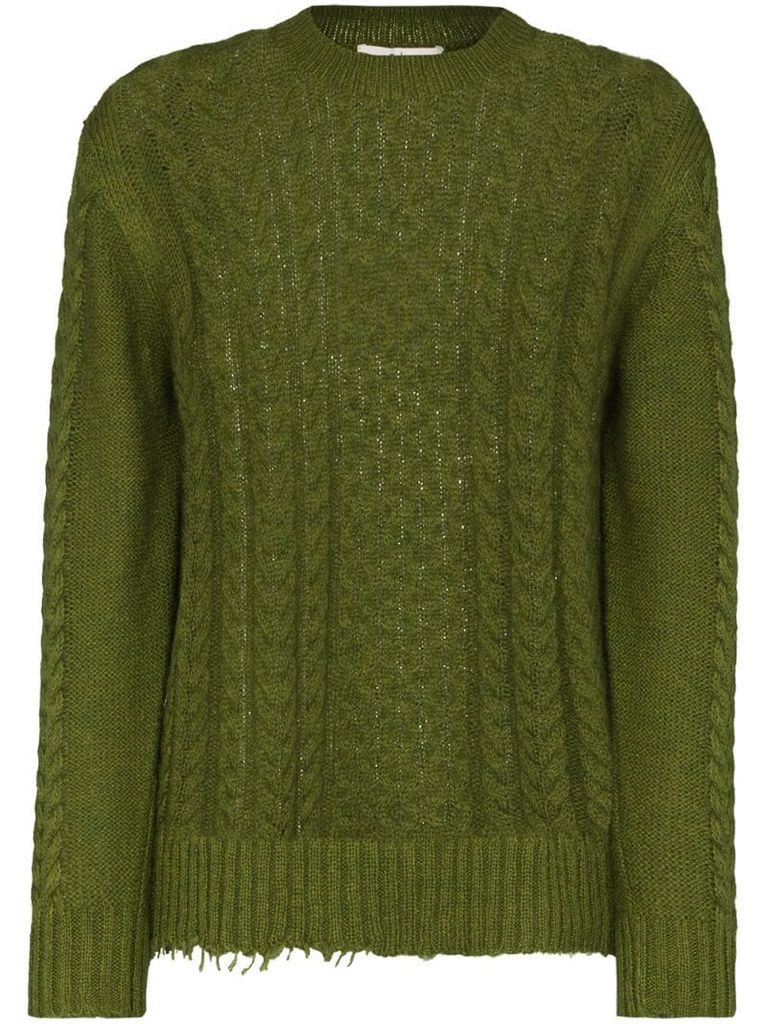 Nuage cable knit jumper