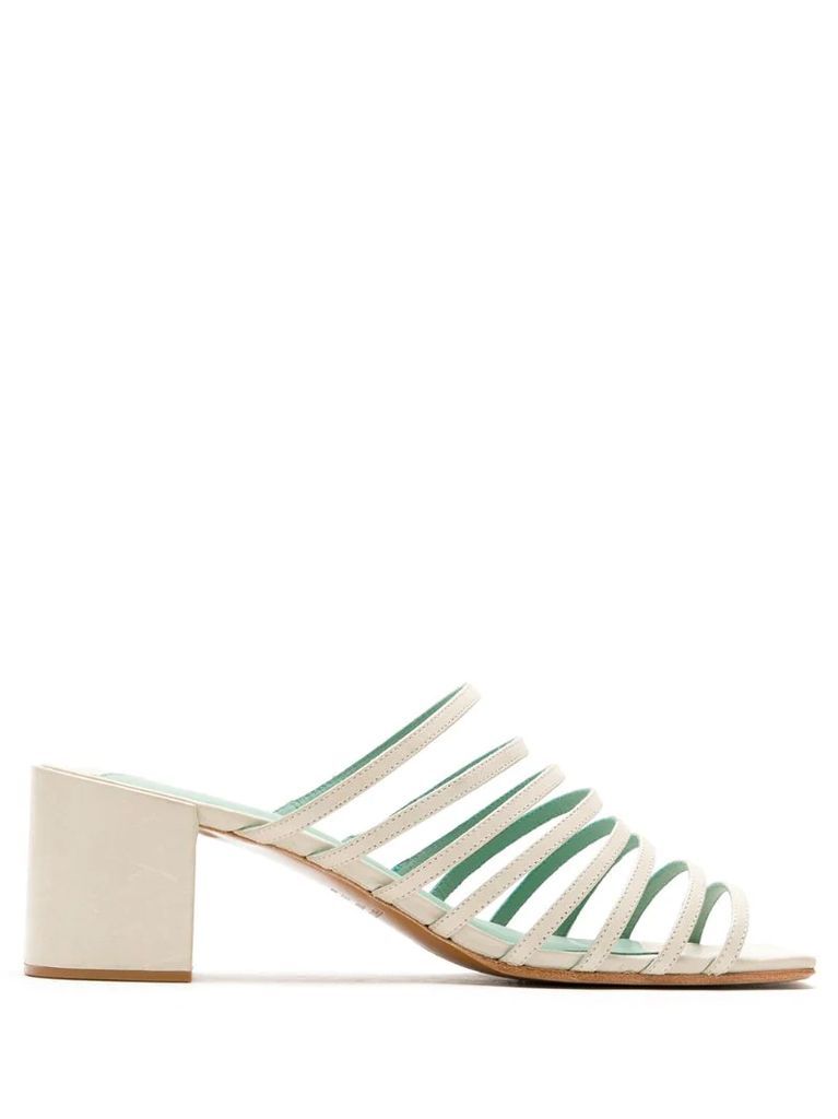 strappy mules