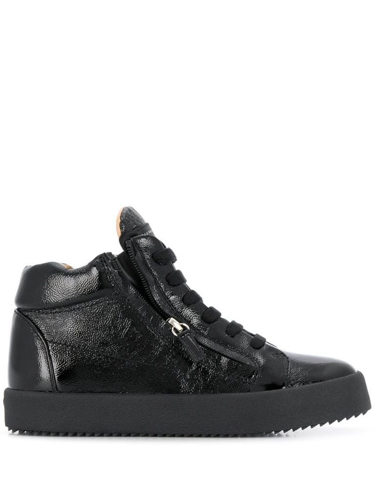 Justy patent leather sneakers