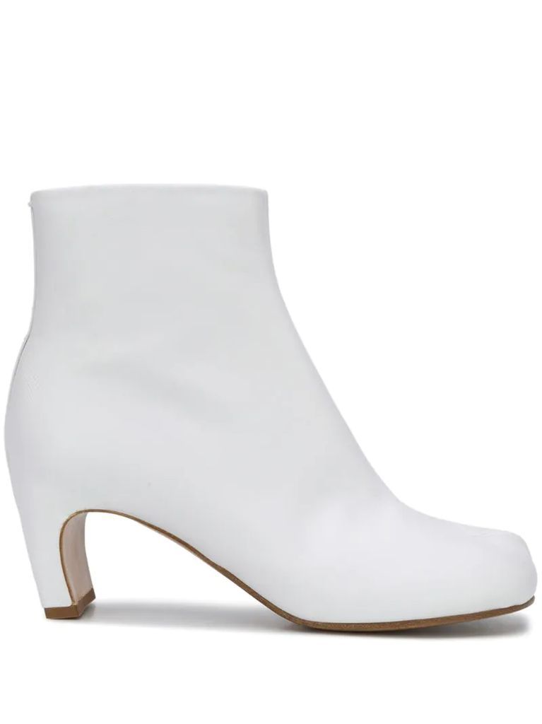 Tabi zipped ankle boots