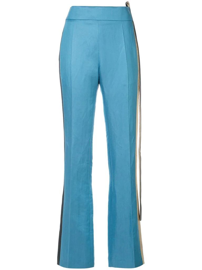 band detail trousers