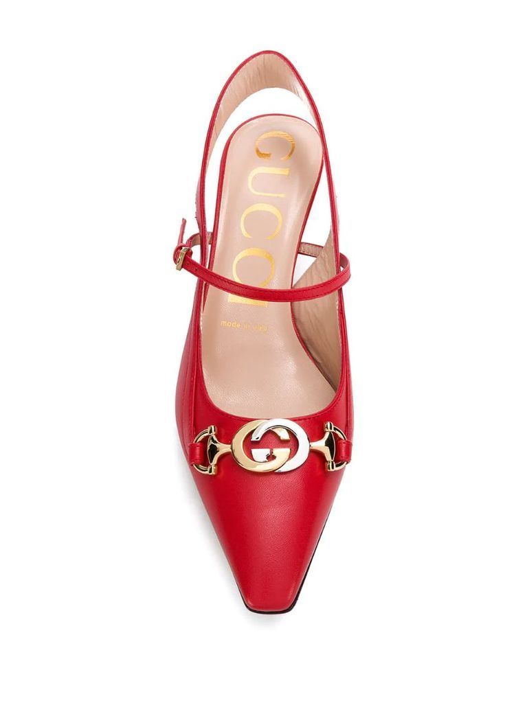 Zumi 45mm slingback pumps