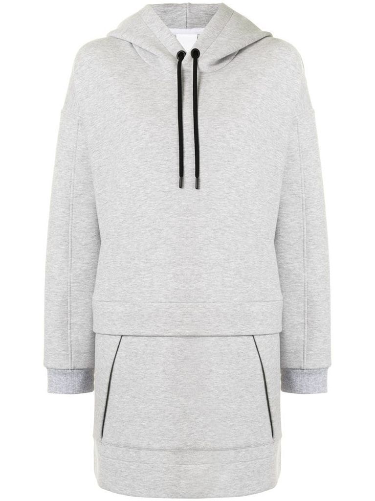oversized longline hoodie