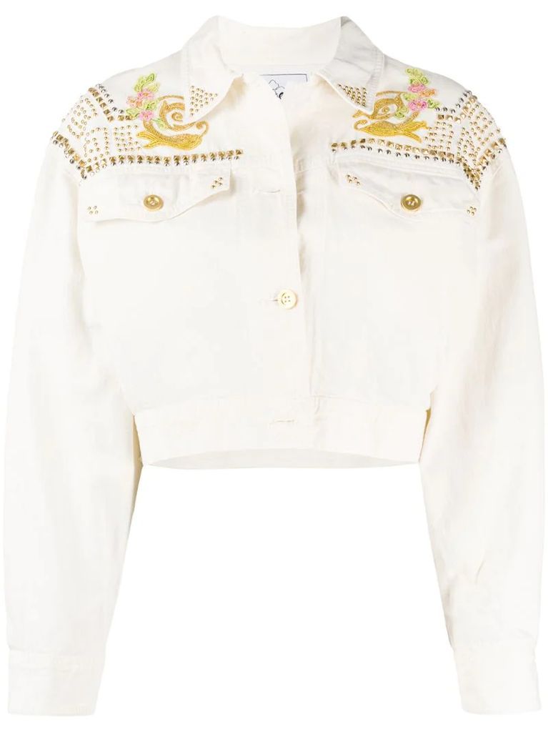 1980s embroidered western jacket