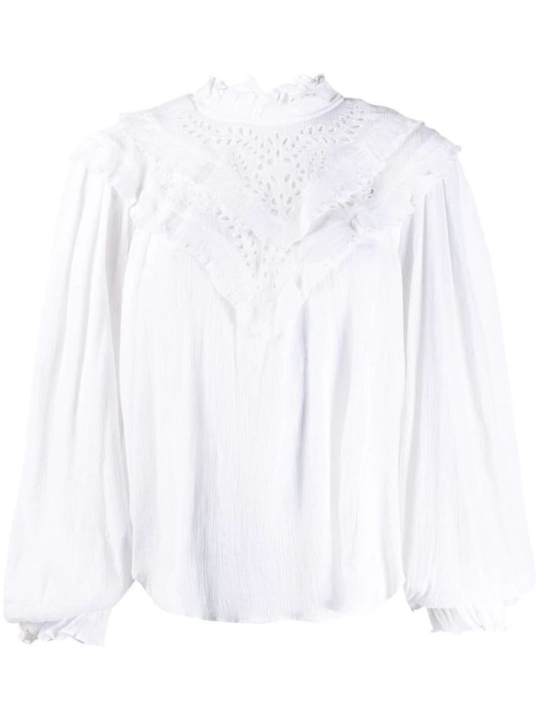 Izae embroidered blouse