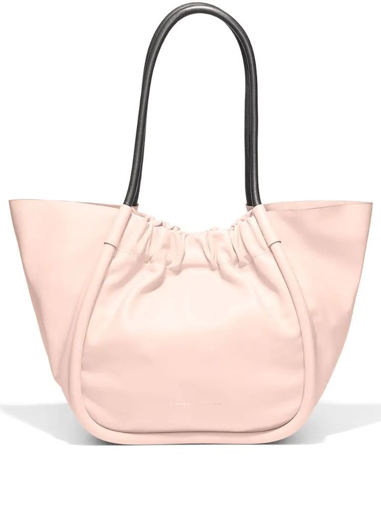 L Ruched Tote
