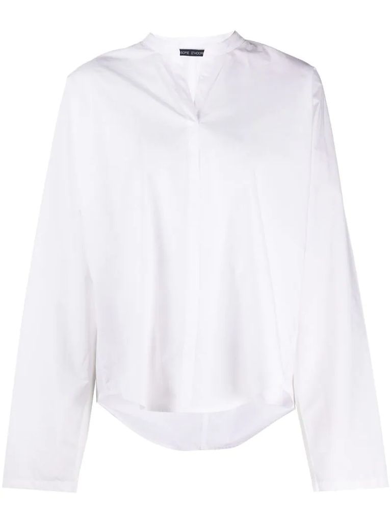 loose fit long-sleeve shirt