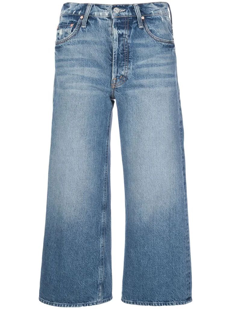 Tomcat cropped straight-leg jeans