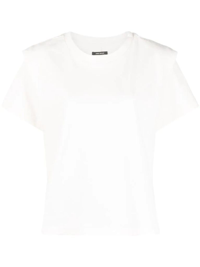 Belita shoulder-detail T-shirt