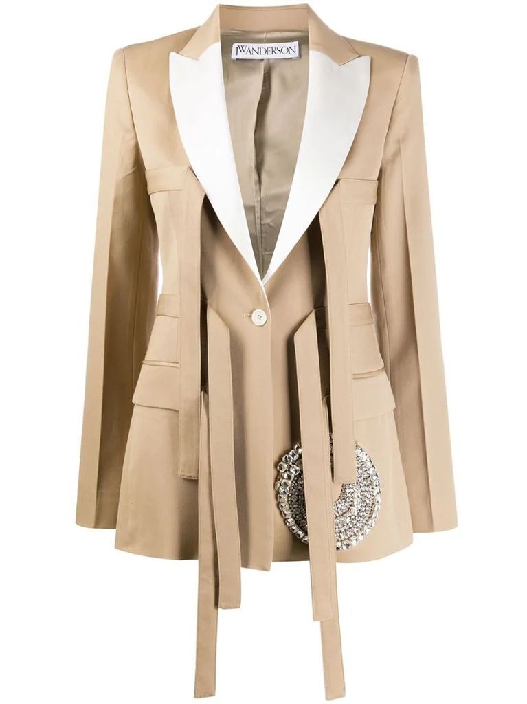 DIAMANTE TAILORED JACKET