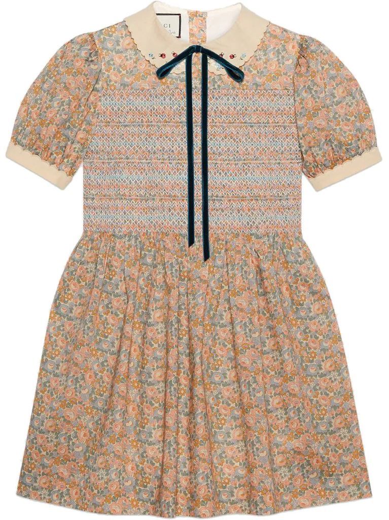 x Liberty mini floral dress