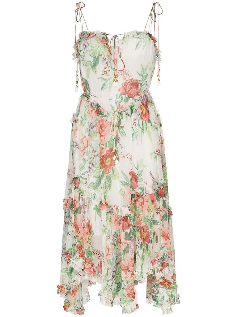 Bellitude floral-print midi dress