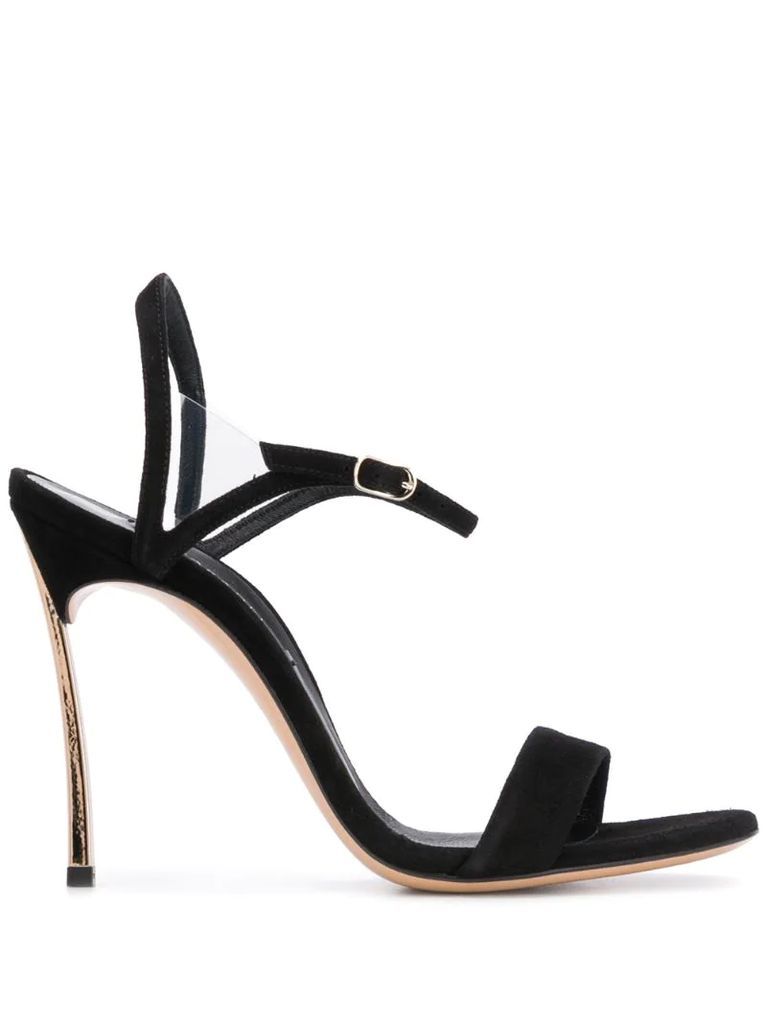 stiletto heeled sandals