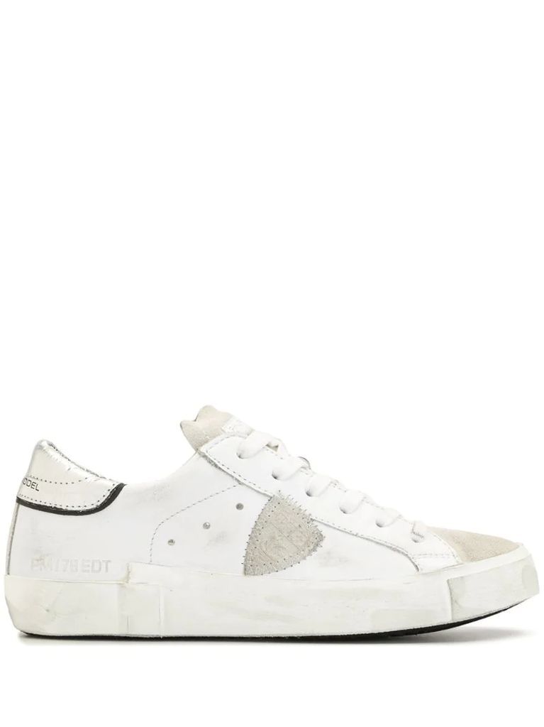 Prsx Croco lace-up sneakers