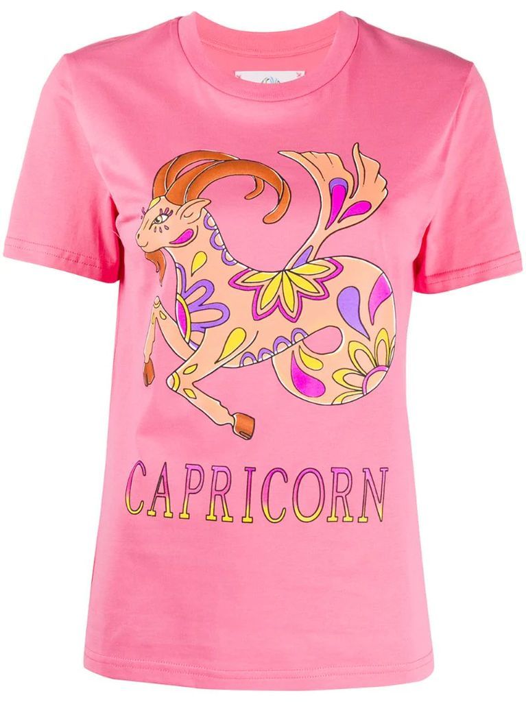 Capricorn print T-shirt