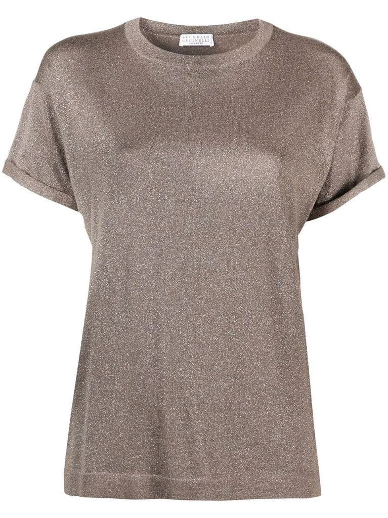 rolled-sleeve t-shirt