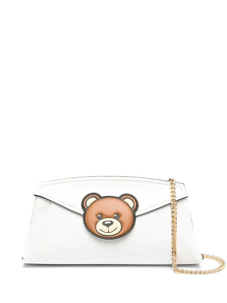 Teddy Bear patch crossbody bag