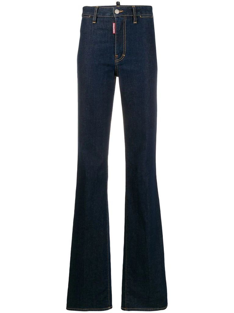 Dalma Angel straight-leg jeans