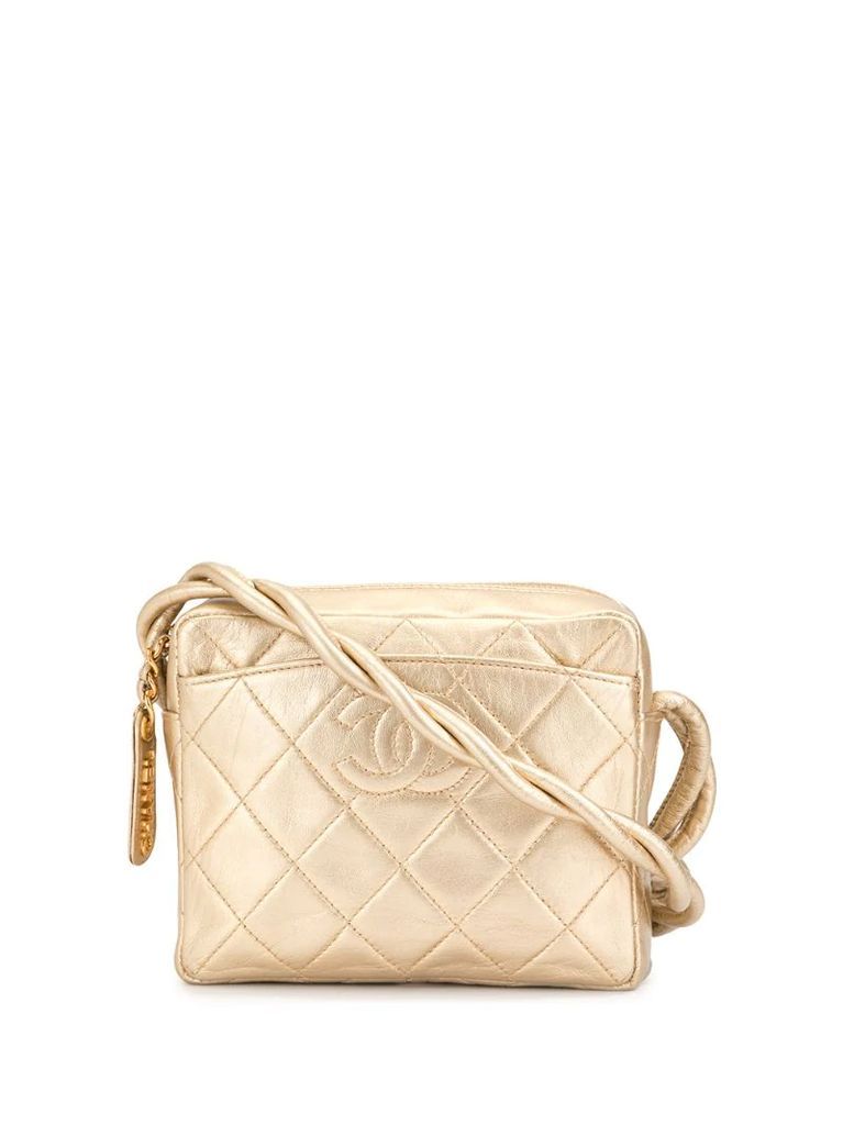 quilted CC crossbody bag