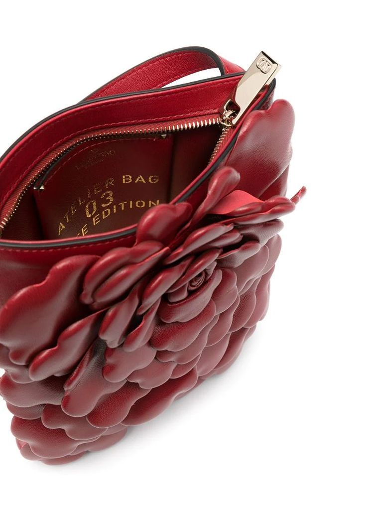 rose petal satchel bag