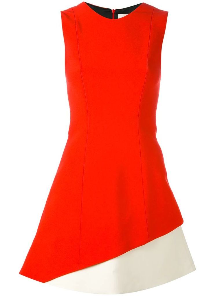 colour-block dress