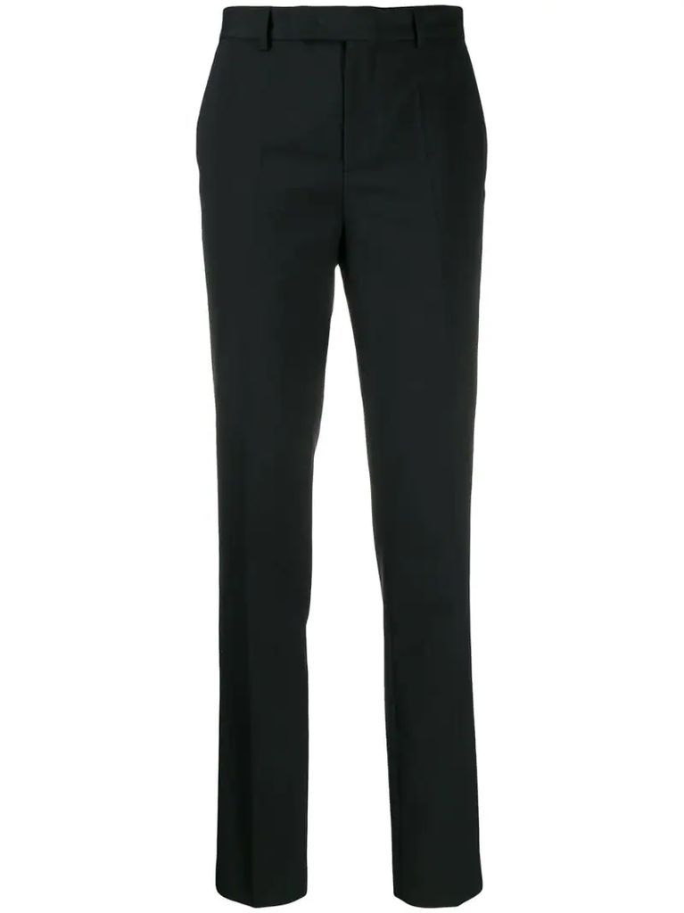 side stripe detail tailored trousers
