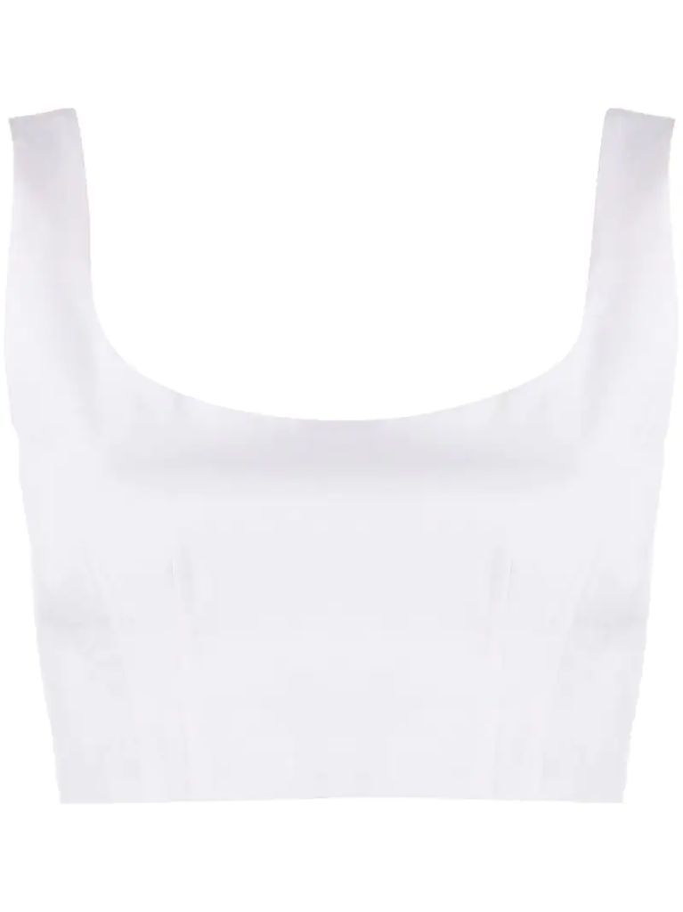 cropped tank top