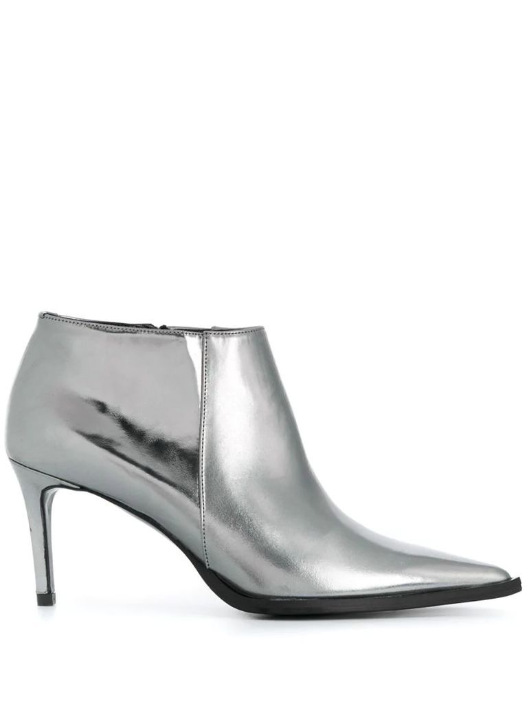 Twisted Femininity ankle boots