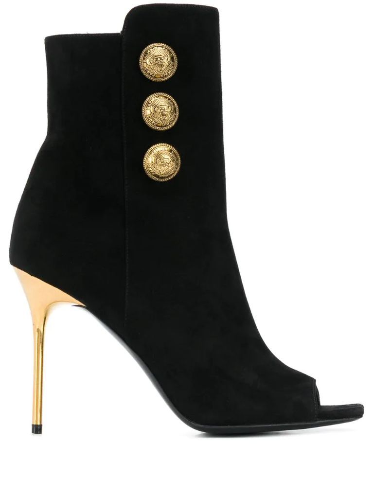 Roma suede booties