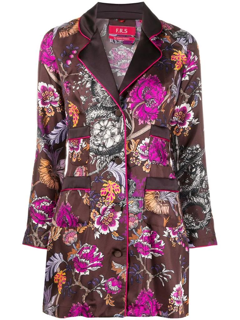 floral kimono shirt