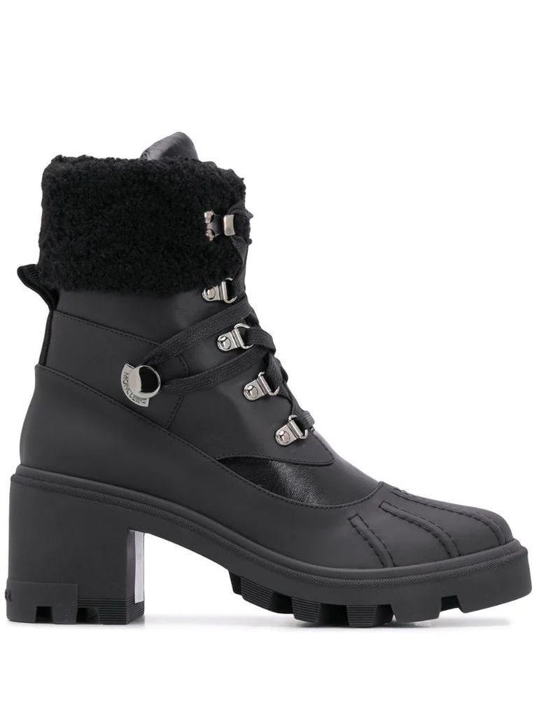 ankle-length 80mm hiking boots