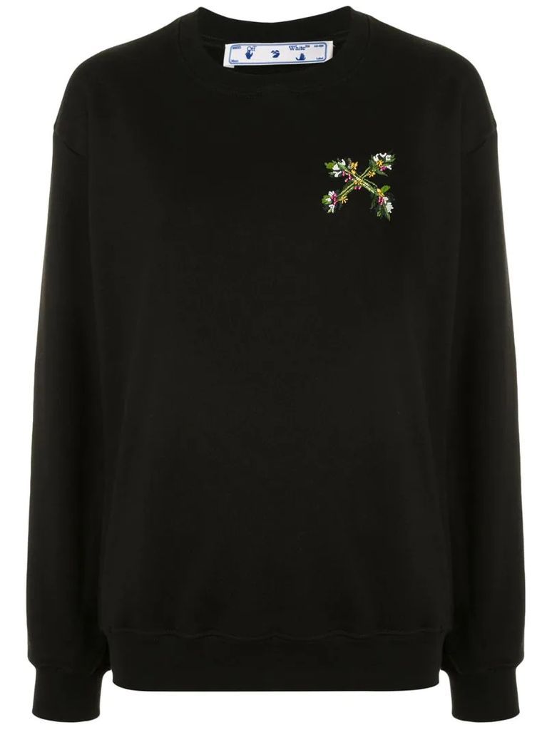 Flowers Arrows sweatshirt