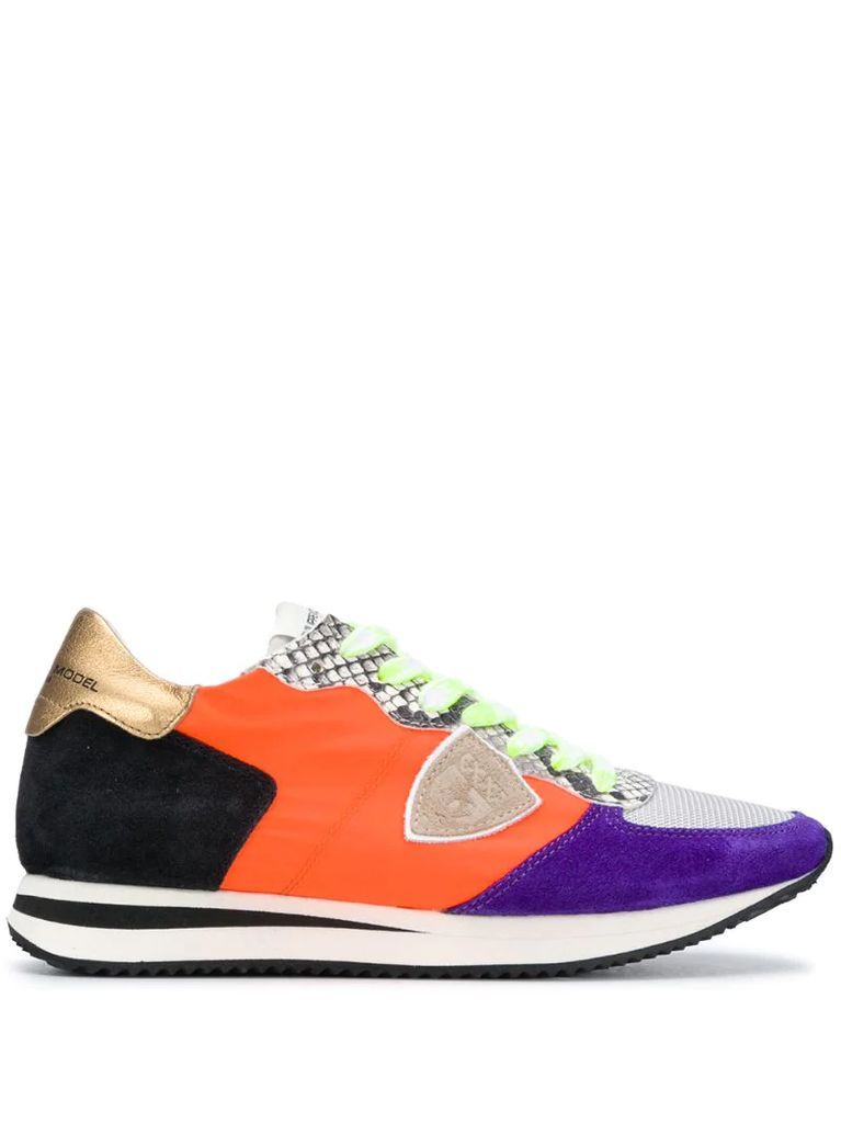 Trpx colour block sneakers