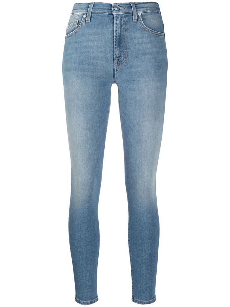HW mid-rise skinny jeans