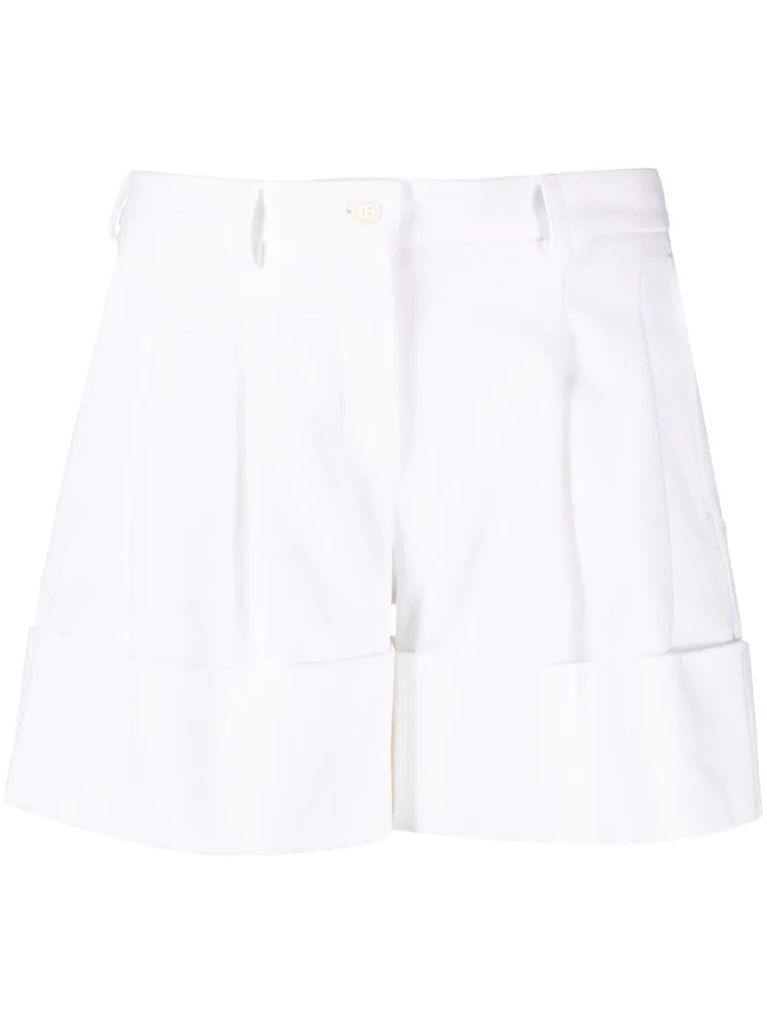 tailored fitted shorts