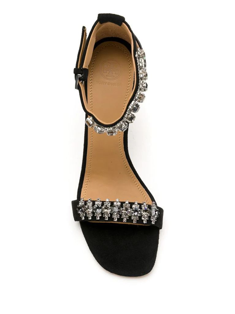 Penelope crystal-embellished sandals