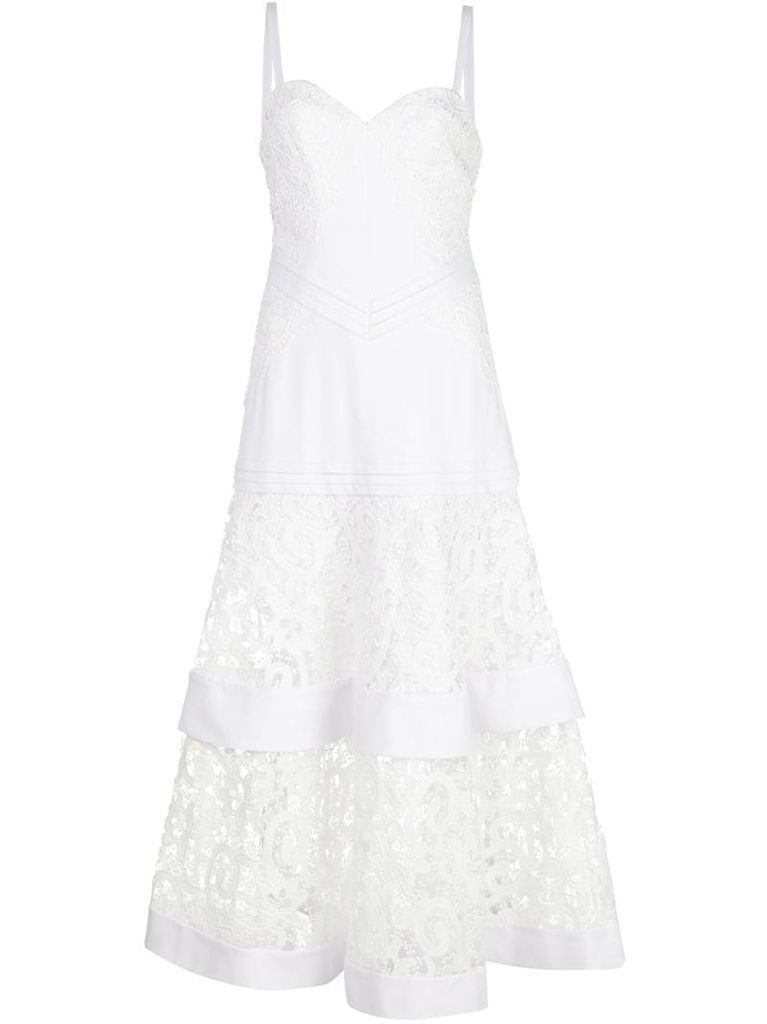 Harlowe lace maxi dress