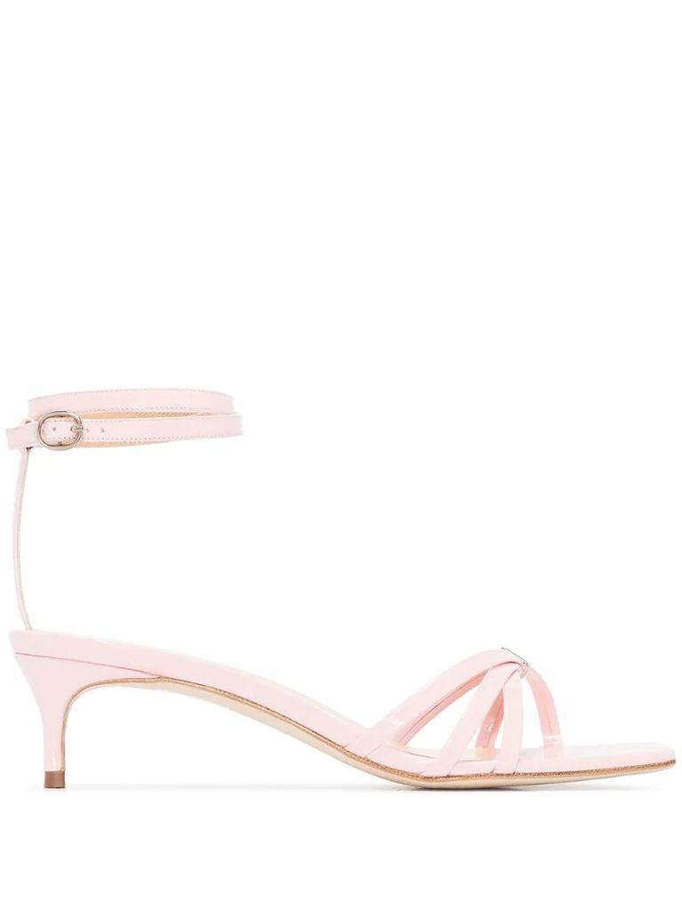 Kaia 50mm strappy sandals