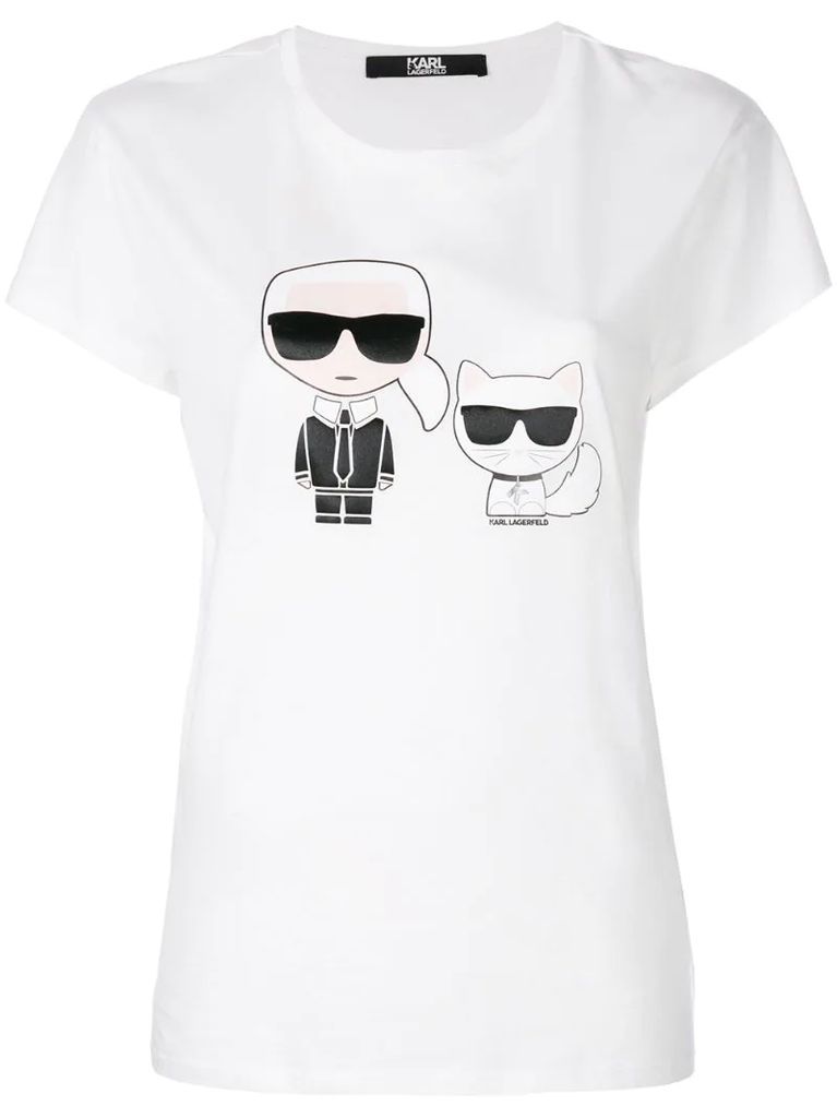 Karl & Choupette Ikonik T-shirt